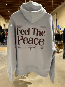 SUDADERA CAPUCHA FEEL THE PEACE