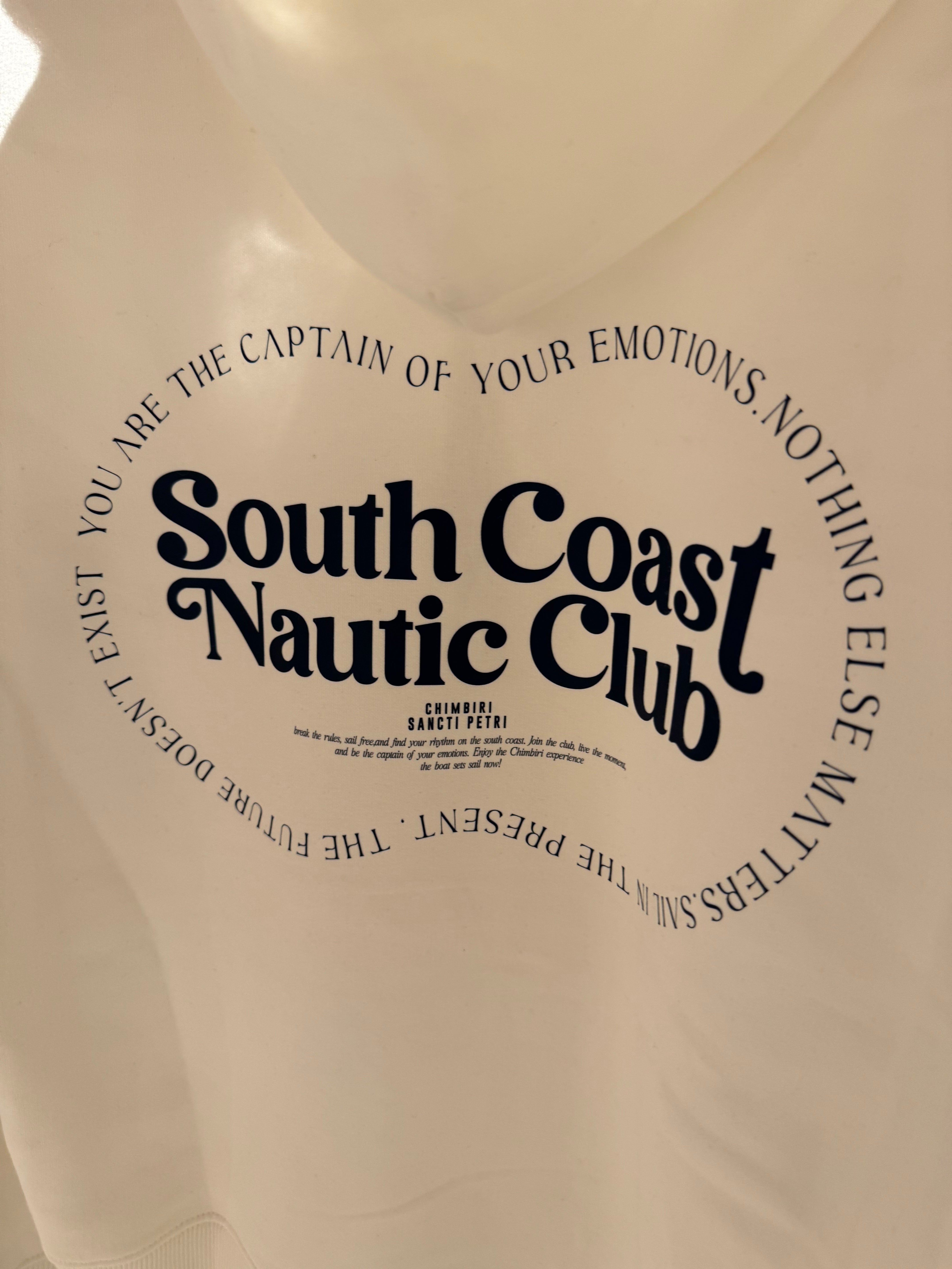 SUDADERA CAPUCHA NAUTIC CLUB