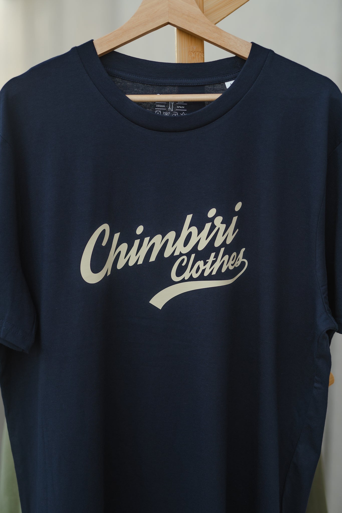 CAMISETA CHIMBIRI CLOTHES AZUL MARINO