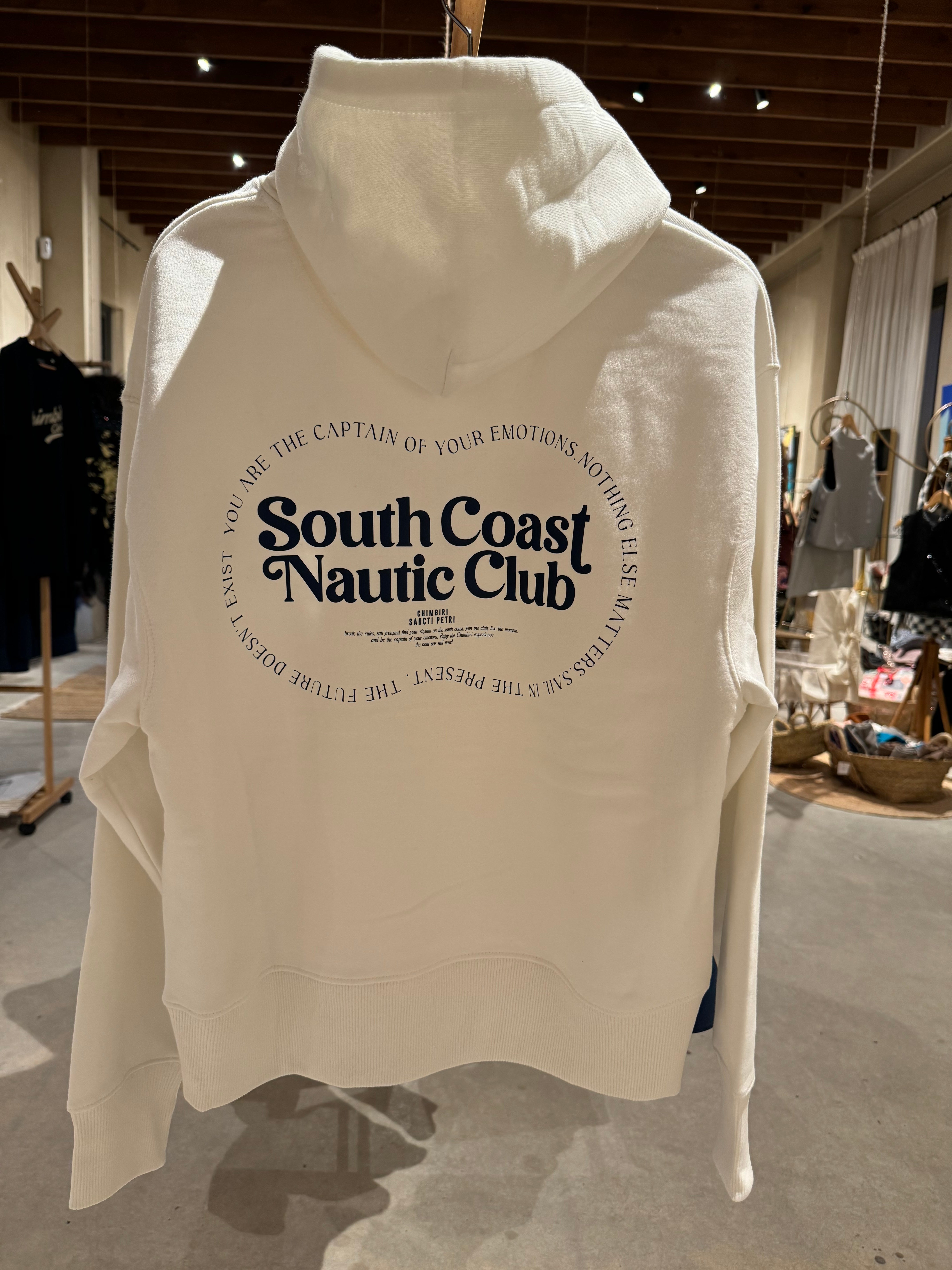 SUDADERA CAPUCHA NAUTIC CLUB