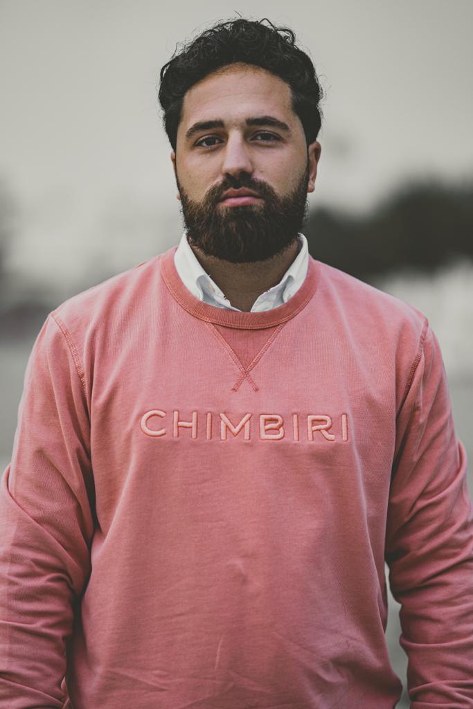 SUDADERA CHIMBIRI DYE ORANGE